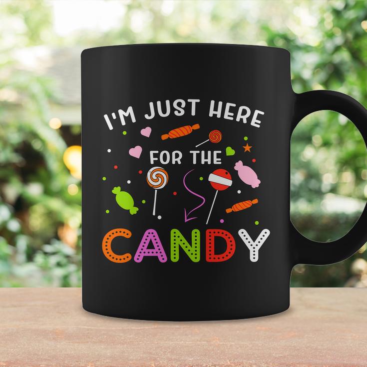 Im Just Here For The Candy Halloween Quote Coffee Mug Gifts ideas