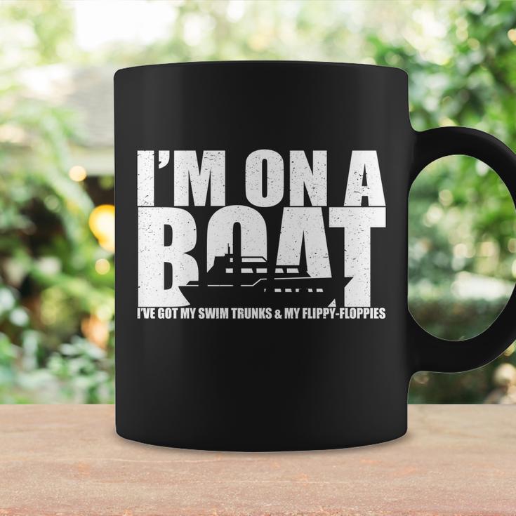 Im On A Boat Funny Cruise Vacation Tshirt Coffee Mug Gifts ideas