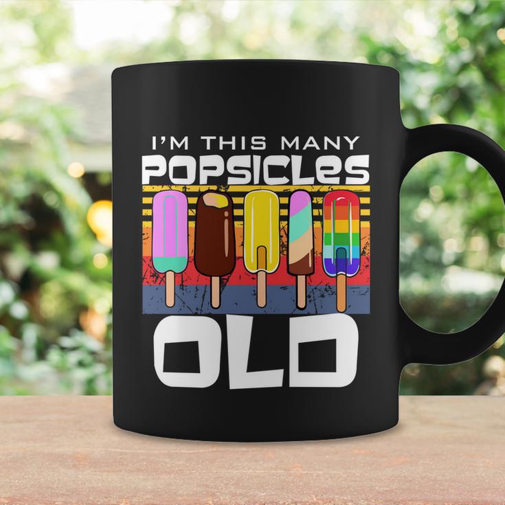 Im This Many Popsicles Old Funny Popsicle Birthday Cute Gift Coffee Mug Gifts ideas