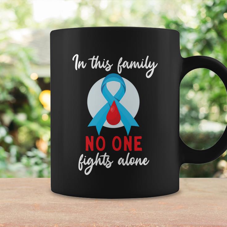 In This Family No One Fight Alone Diabetes Gift Coffee Mug Gifts ideas