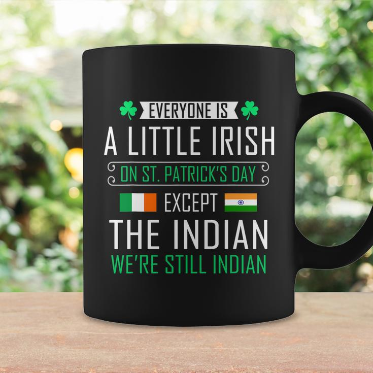 Indian Irish On St Patricks Day Graphic Design Printed Casual Daily Basic Coffee Mug Gifts ideas