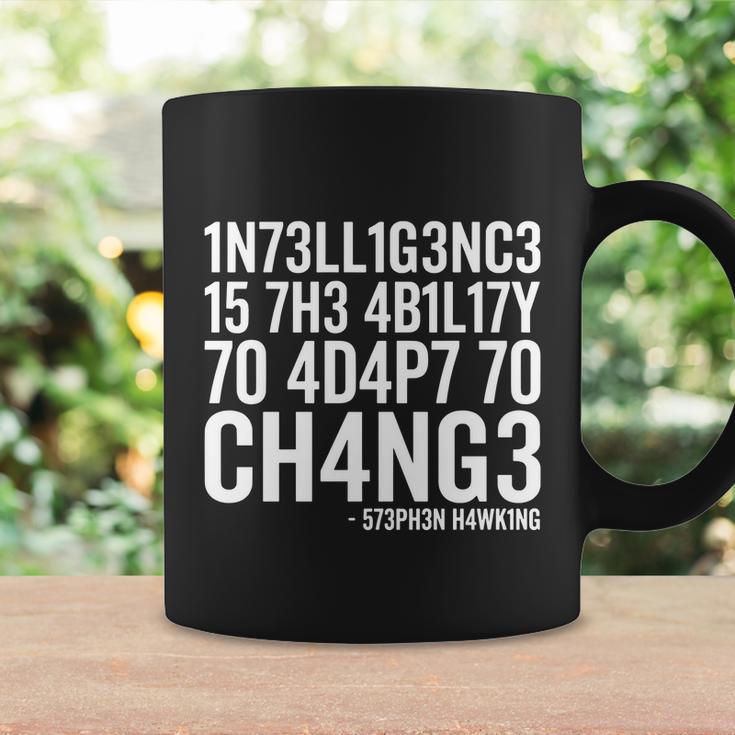 Intelligence Stephen Hawking Tshirt Coffee Mug Gifts ideas