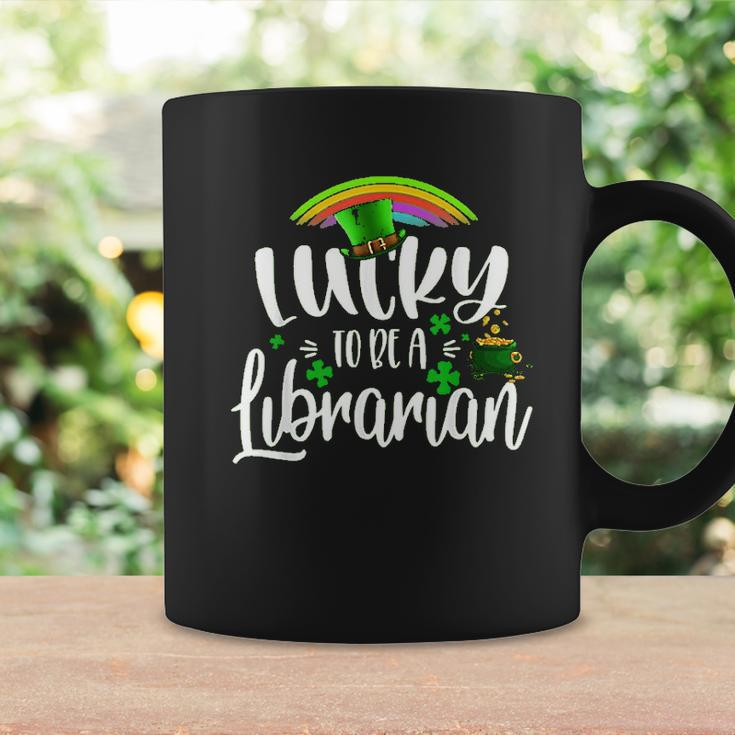 Irish Lucky To Be A Librarian St Patricks Day Teacher Gift Coffee Mug Gifts ideas