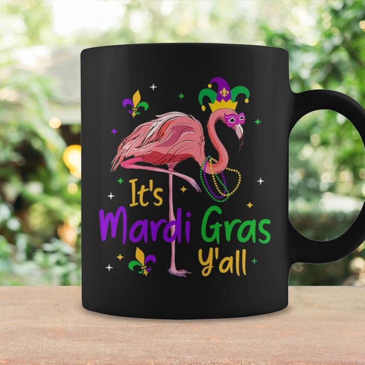 It S Mardi Gras Y All Funny Flamingo Mardi Gras Coffee Mug Gifts ideas
