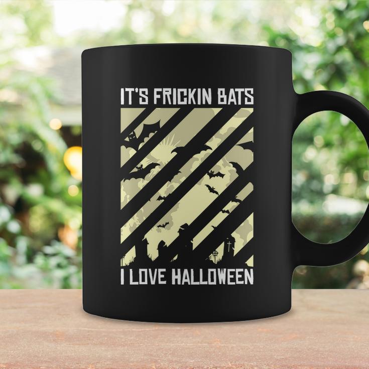 Its Frickin Bats I Love Halloween Halloween Quote Coffee Mug Gifts ideas