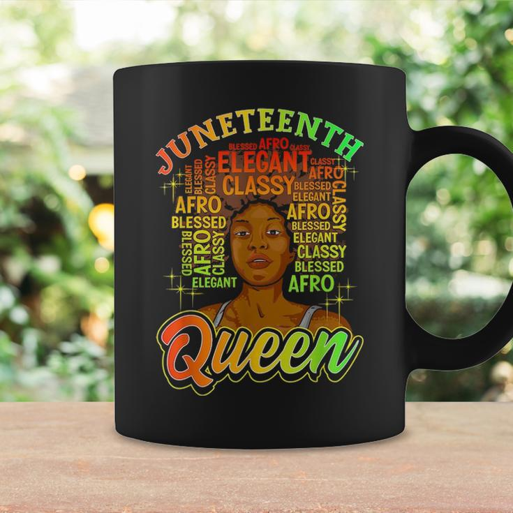 JuneteenthWomen Juneteenth S Natural Afro Queen Coffee Mug Gifts ideas