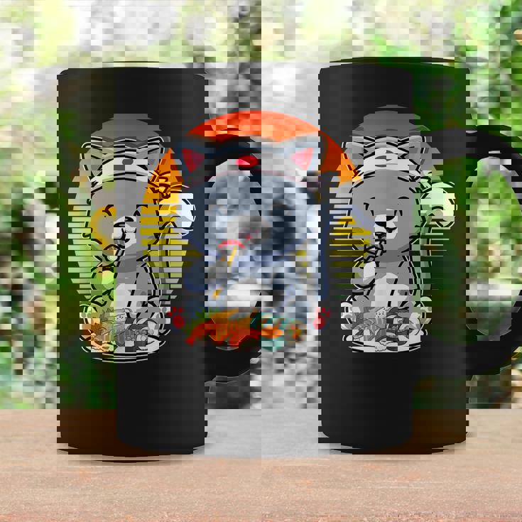 Kawaii Anime Cat Otaku Japanese Sushi Gift Girls Kids Ns Coffee Mug Gifts ideas