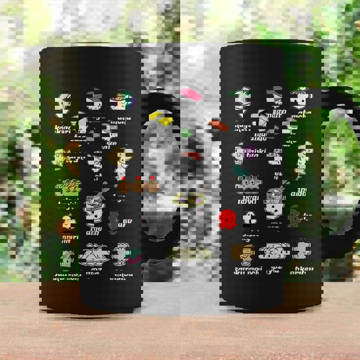 Kawaii Japanese Food Japan Lover Sushi Ramen Graphic Design Printed Casual Daily Basic Coffee Mug Gifts ideas