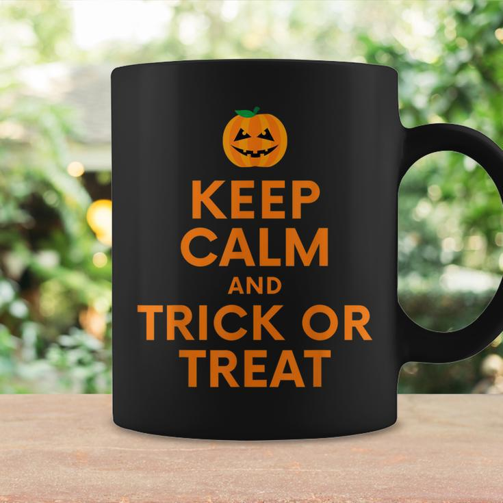 Keep Calm And Trick Or Treat Halloween Costume Top Coffee Mug Gifts ideas