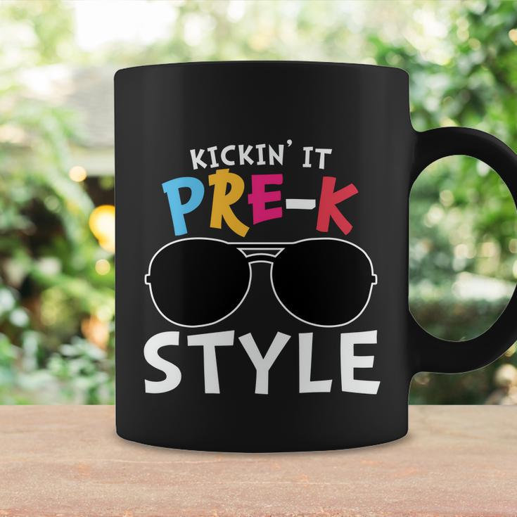 Kickin It Prek Sunglass Style Back To School Coffee Mug Gifts ideas