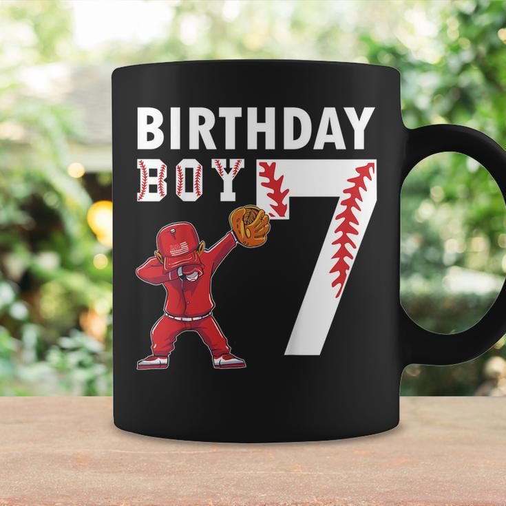 Kids 7 Years Old Boy Baseball Player 7Th Birthday Kids V2 Coffee Mug Gifts ideas