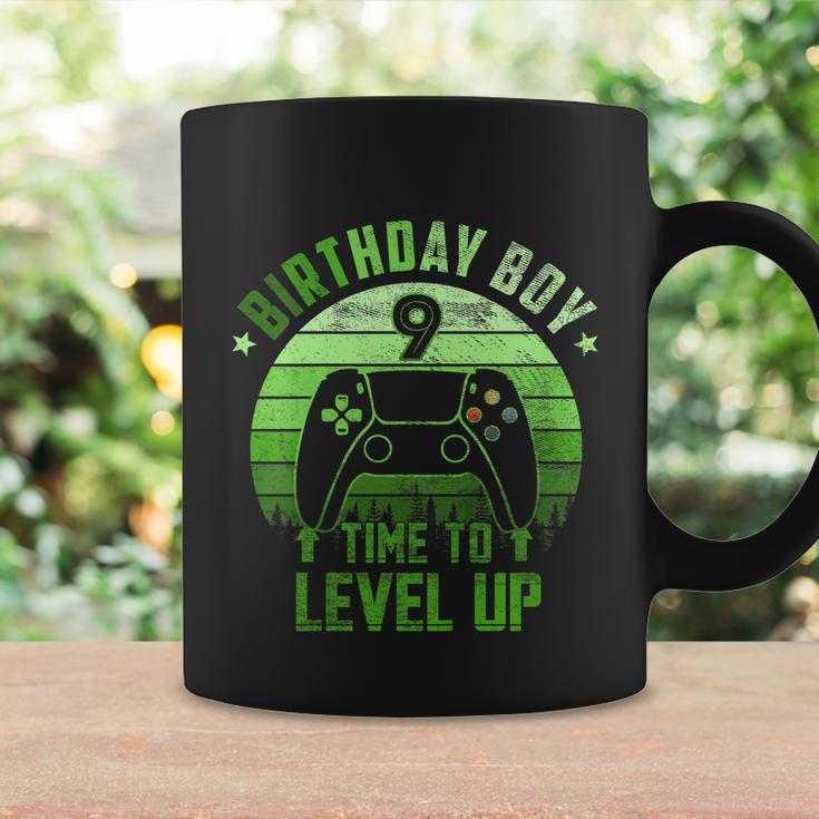 Kids 9Th Birthday Boy Time To Level Up 9 Years Old Boys Cool Gift Coffee Mug Gifts ideas