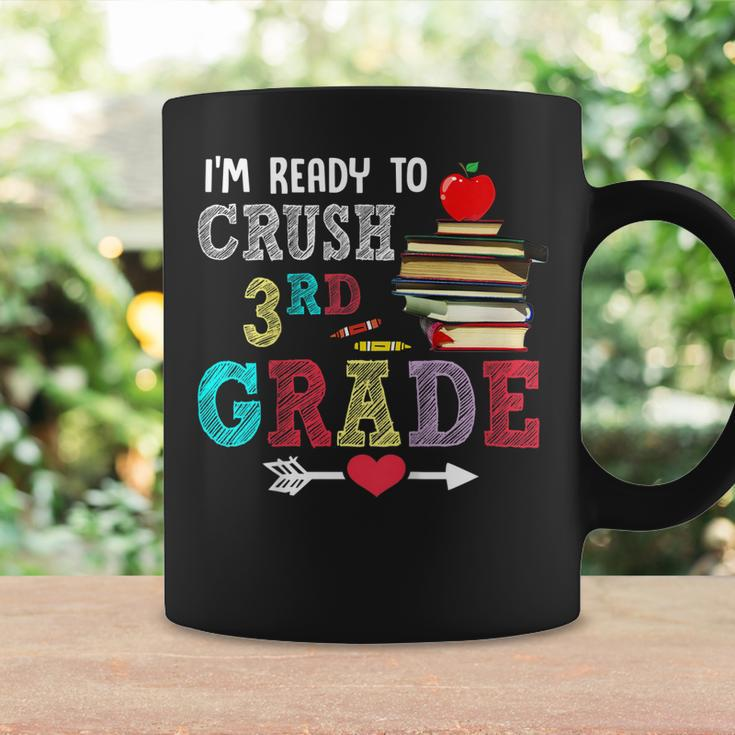 Kids Ready To Crush 3Rd Grade Girls Kids Cute Back To School Coffee Mug Gifts ideas