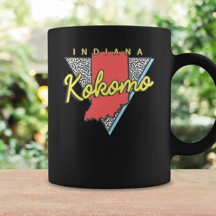 Kokomo Indiana Retro Triangle In City Coffee Mug Gifts ideas