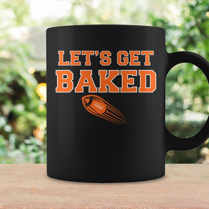 Lets Get Baked Football Cleveland Tshirt Coffee Mug Gifts ideas