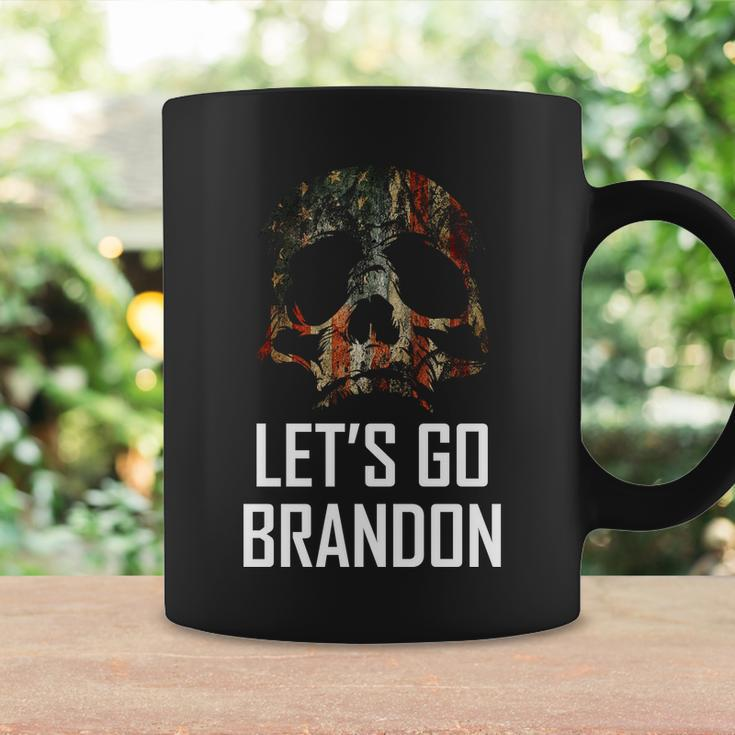 Lets Go Brandon American Grunge Skull Tshirt Coffee Mug Gifts ideas