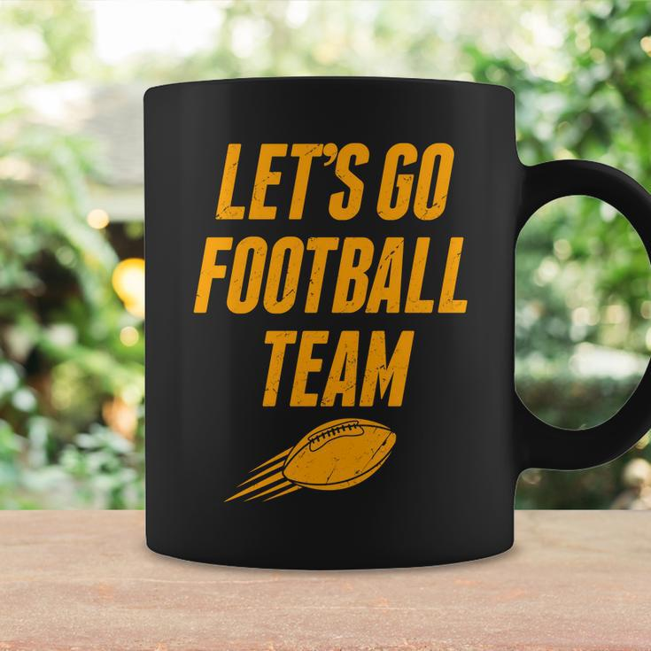 Lets Go Football Team Washington Football Fan Coffee Mug Gifts ideas