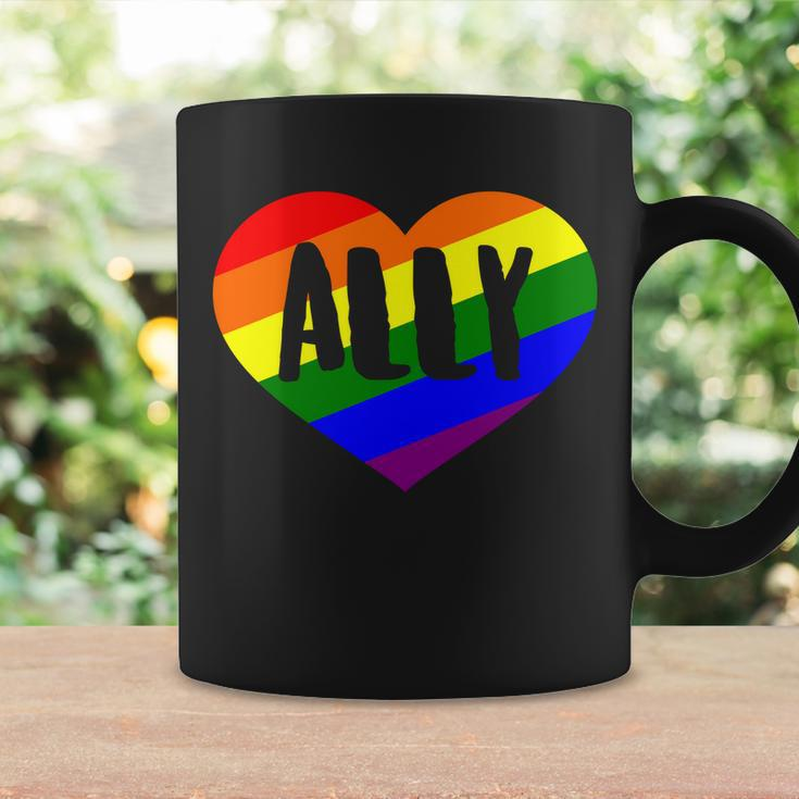 Lgbt Pride Love Ally Heart Coffee Mug Gifts ideas