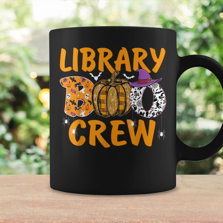 Library Boo Crew School Librarian Halloween Library Book V4 Coffee Mug Gifts ideas