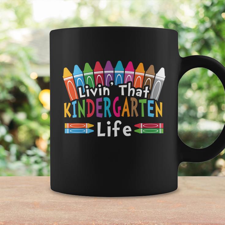 Livin That Kindergarten Life Back To School Coffee Mug Gifts ideas