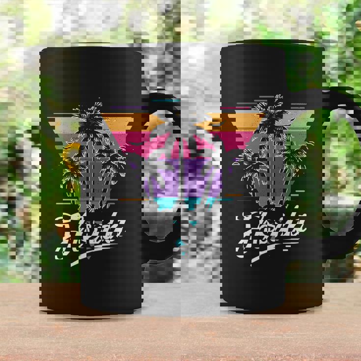 Love Florida Vintage Gift Sunset Style Design Idea 80S Gift Coffee Mug Gifts ideas