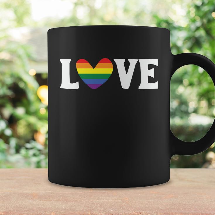 Love Heart Lgbt Gay Pride Lesbian Bisexual Ally Quote Coffee Mug Gifts ideas
