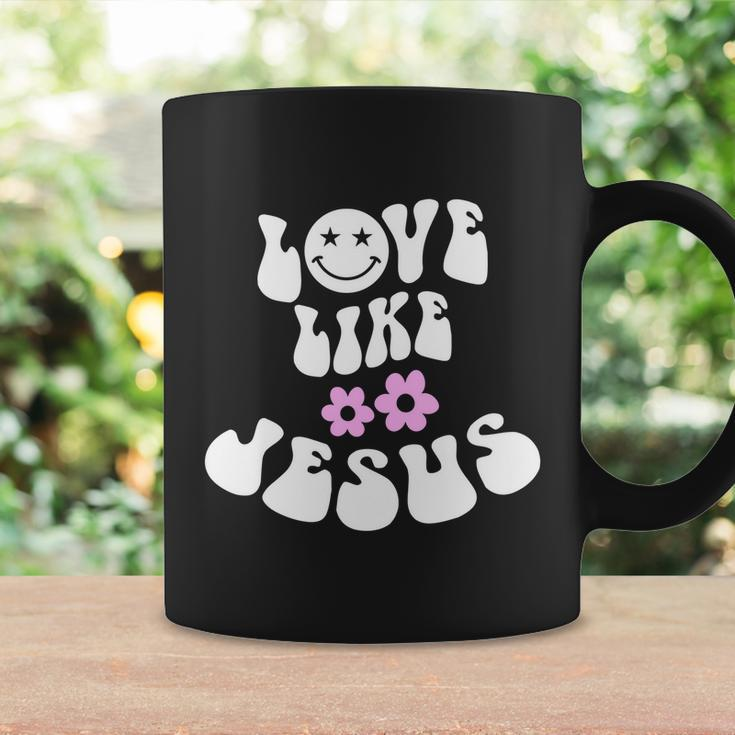 Love Like Jesus Religious God Christian Words Great Gift Coffee Mug Gifts ideas