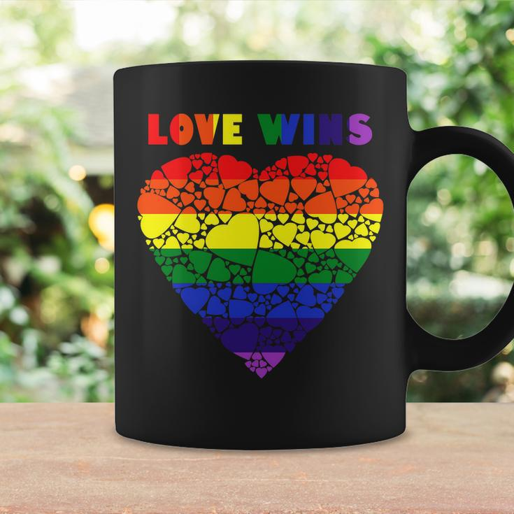Love Wins Heart Coffee Mug Gifts ideas