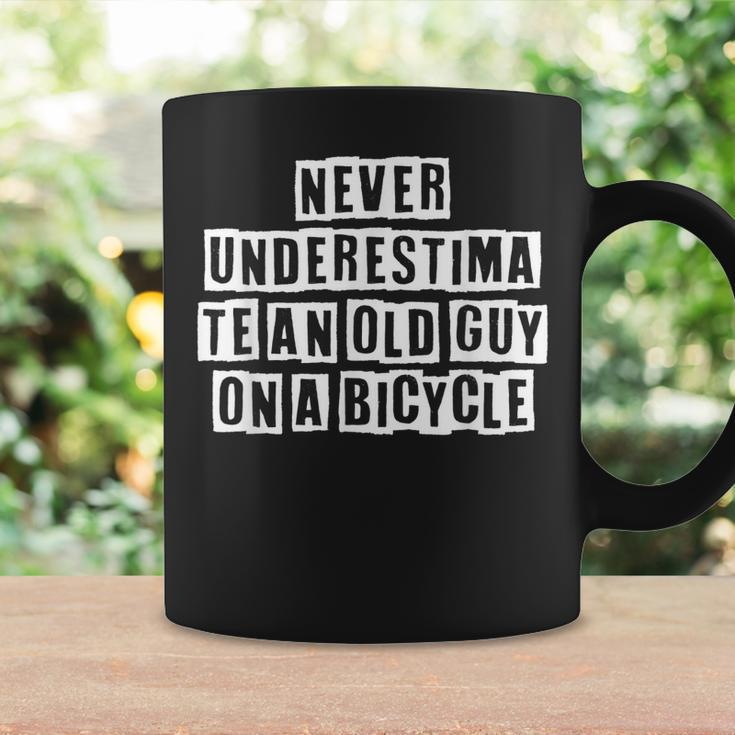 Lovely Funny Cool Sarcastic Never Underestimate An Old Guy Coffee Mug Gifts ideas