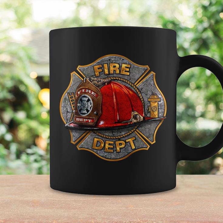 Maltese Fire Dept Helmet Tshirt Coffee Mug Gifts ideas