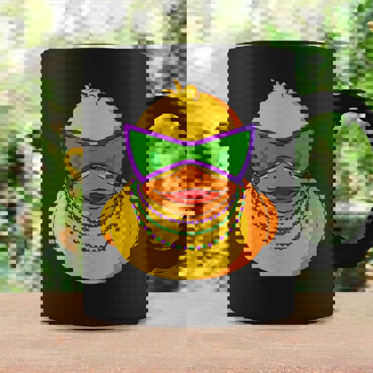 Mardi Gras Beads Rubber Duck Coffee Mug Gifts ideas