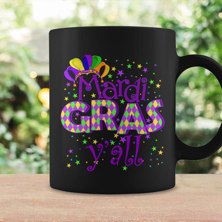 Mardi Gras Yall New Orleans Party T-Shirt Graphic Design Printed Casual Daily Basic Coffee Mug Gifts ideas