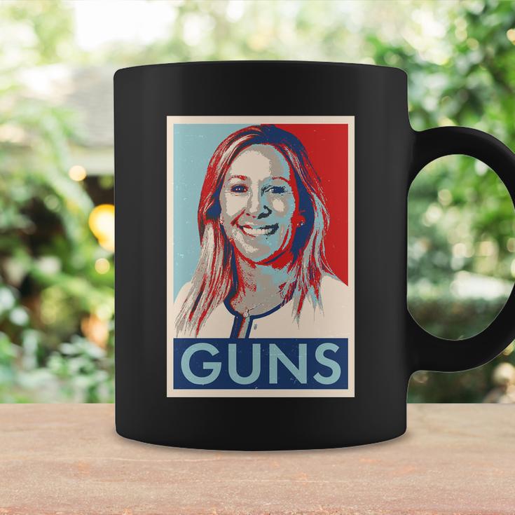 Marjorie Taylor Greene Guns Vintage Vote Poster Coffee Mug Gifts ideas