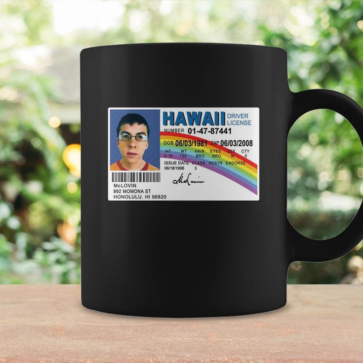 Mclovin Id Fake Licensed Hawaii Funny Coffee Mug Gifts ideas