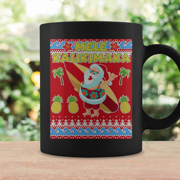 Mele Kalikimaka Santa Ugly Christmas V2 Coffee Mug Gifts ideas