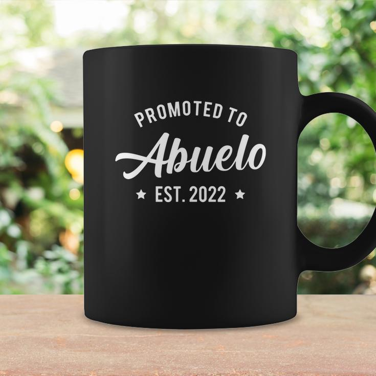 Mens Promoted To Abuelo 2022 Grandpa Grandfather Tshirt Coffee Mug Gifts ideas