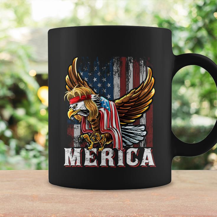 Merica Bald Eagle Mullet 4Th Of July American Flag Patriotic Meaningful Gift Coffee Mug Gifts ideas
