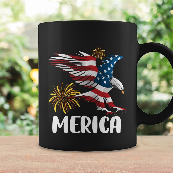 Merica Bald Eagle Mullet Cute Funny Gift 4Th Of July American Flag Meaningful Gi Coffee Mug Gifts ideas