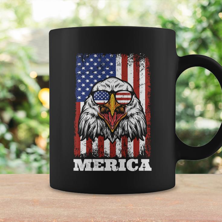 Merica Eagle Mullet 4Th Of July American Flag Stars Stripes Gift Coffee Mug Gifts ideas