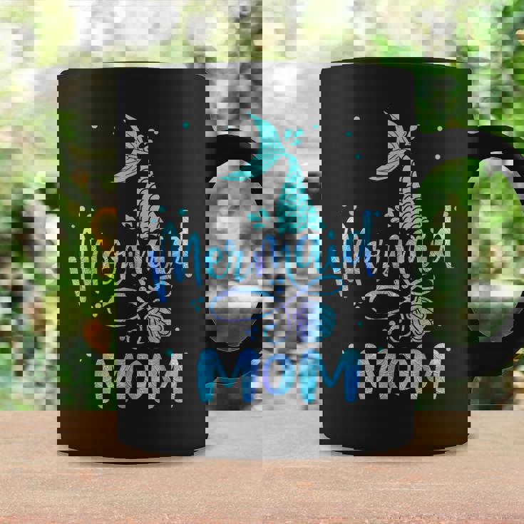 Mermaid Mom Funny Women Family Matching Party Squad Coffee Mug Gifts ideas
