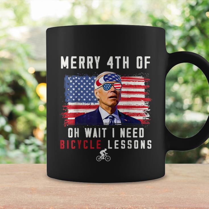 Merry 4Th Of July Biden Bike Bicycle Falls Off Anti Biden V8 Coffee Mug Gifts ideas