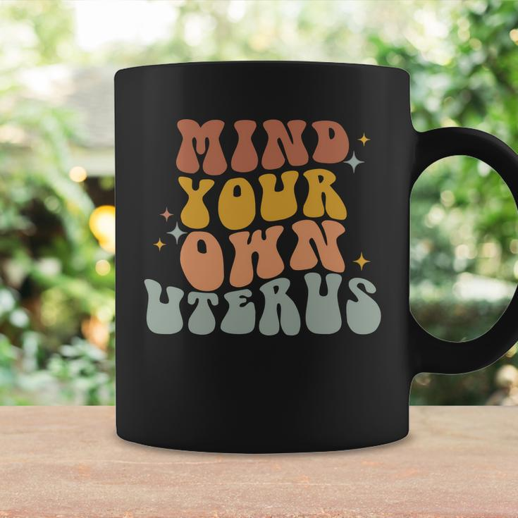 Mind Your Own Uterus Vintage Pro Roe Pro Choice Coffee Mug Gifts ideas