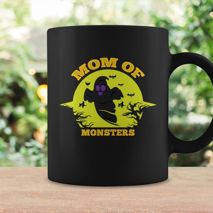 Mom Of Monsters Halloween Quote Coffee Mug Gifts ideas