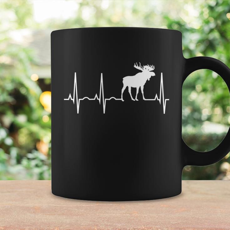Moose Gift Moose Lover Gift Funny Gift Moose Heartbeat Gift Coffee Mug Gifts ideas