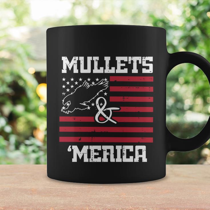 Mullets And Merica Eagle American Flag Fourth 4Th Of July Great Gift Coffee Mug Gifts ideas