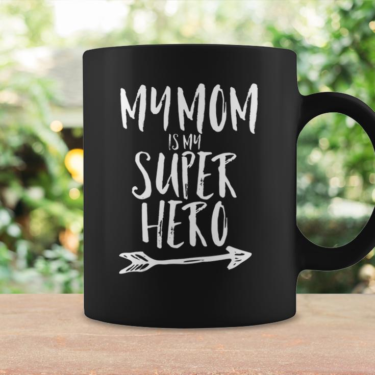 My Mom Is My Super Hero Kids Mothers Day Gift Tee Coffee Mug Gifts ideas