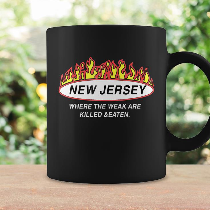 New Jersey Where The Weak Are KiLLed And Eaten Tshirt Coffee Mug Gifts ideas