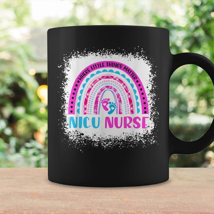 Nicu Nurse Neonatal Nurse Labor And Delivery Leopard Rainbow V2 Coffee Mug Gifts ideas