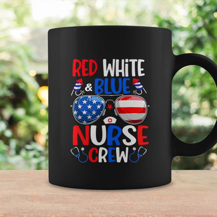 Nurse Crew Sunglasses For 4Th Of July Coffee Mug Gifts ideas