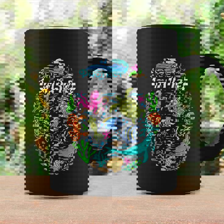 Ocean Lover Gift Kids Sea Life Protect Coral Reefs Gift Coffee Mug Gifts ideas